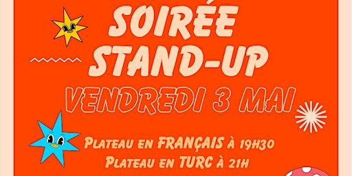 Imagem principal do evento Soirée de stand-up