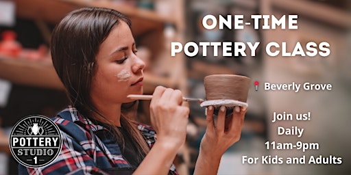 Primaire afbeelding van One-time Pottery Class