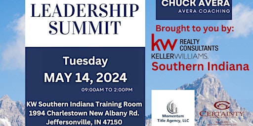 Image principale de Leadership in Real Estate Summit w/Chuck Avera