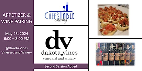 Appetizers and Wine Pairing - Session Two