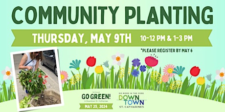 Downtown St. Catharines Community Planting