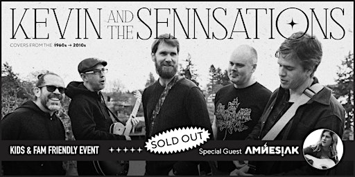 Imagen principal de Kevin and the Sennsations with special guest Amnesiak