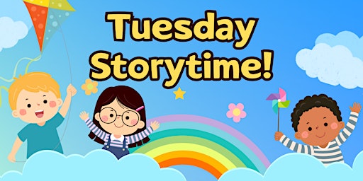 Imagem principal do evento Tuesday  Storytime! (Ages 2-6) @ Library Meeting Room