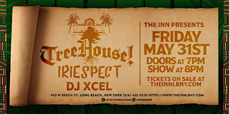 TREEHOUSE!  &  IRIESPECT  -  LIVE IN CONCERT @ THE INN