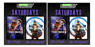 Street Fighter & Mortal Kombat Saturdays at The Gamerz Garage primary image