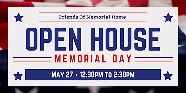 Invitation: Memorial Home Open House