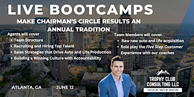Primaire afbeelding van Trophy Club Bootcamp: Make Chairman's Circle an Annual Tradition- Atlanta