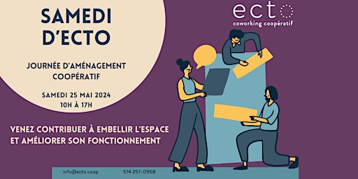 Hauptbild für Samedi D'ECT0 - Journée d’aménagement coopératif