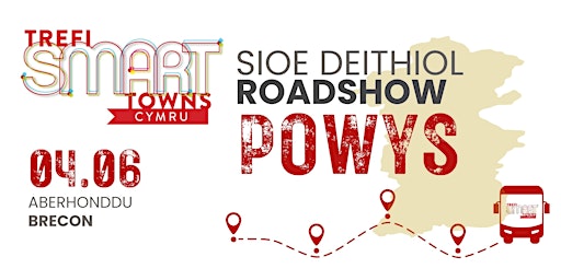 Smart Towns Brecon Roadshow / Sioe Deithiol Trefi Smart Aberhonddu primary image