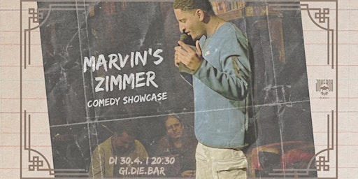 Imagem principal do evento Marvin's Zimmer // Living Room Comedy