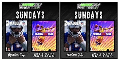 Madden & NBA2k Sundays at The Gamerz Garage primary image