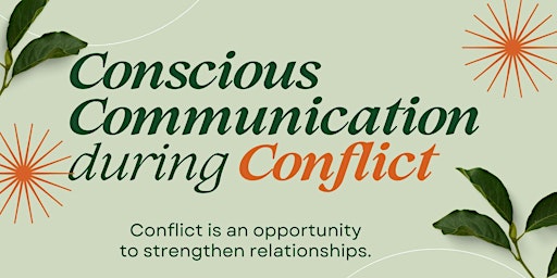 Imagem principal do evento Conscious Communication during Conflict