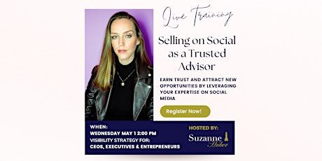 Selling on Social as a Trusted Advisor