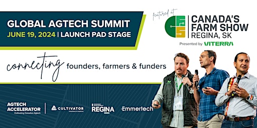 Global Agtech Summit | AGTECH ACCELERATOR Demo Day primary image