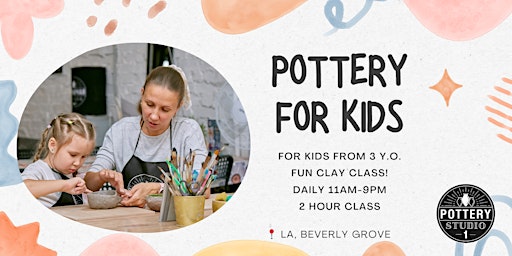 Pottery Class For Kids primary image