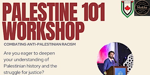Imagem principal de Palestine 101 Workshop