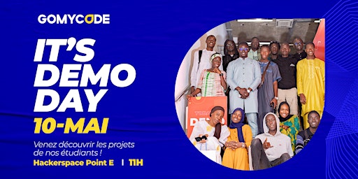 Imagem principal do evento Démo day: Venez découvrir les projets de nos étudiants !- GOMYCODE SENEGAL
