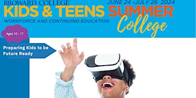 Imagem principal de Kids & Teens Summer College - Information Session at Broward College