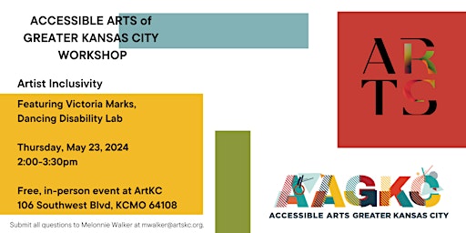 AAGKC Workshop - Artist Inclusivity primary image