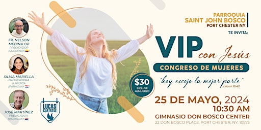 Imagen principal de Congreso de Mujeres - VIP CON JESÚS