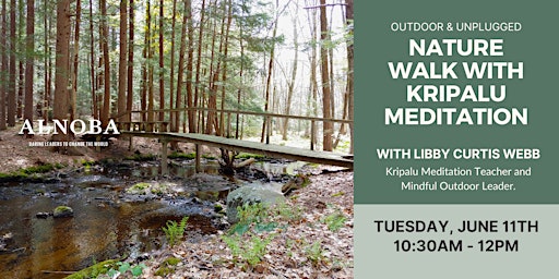 Outdoor & Unplugged: Nature walk with Kripalu Meditation  primärbild