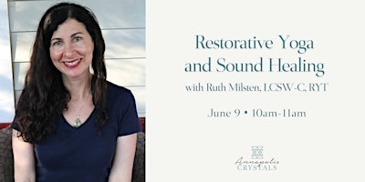 Restorative Yoga & Sound Healing with Ruth Milsten primary image