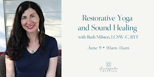 Restorative Yoga & Sound Healing with Ruth Milsten primary image