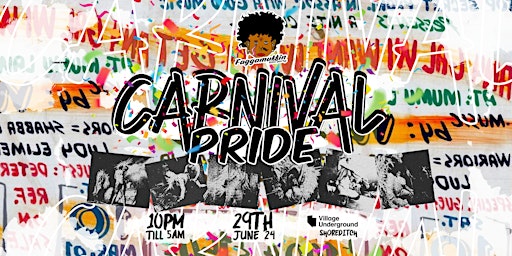 Imagem principal do evento Faggamuffin presents Carnival Pride