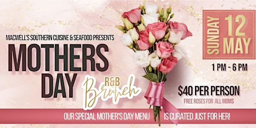 MacWell's Mother's Day R&B Brunch primary image