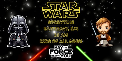 Star Wars Storytime (Kids of All Ages) @ Library Meeting Room primary image