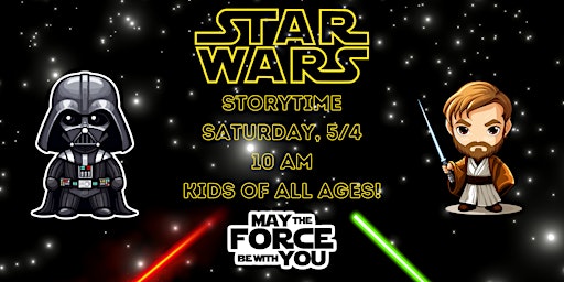 Imagen principal de Star Wars Storytime (Kids of All Ages) @ Library Meeting Room