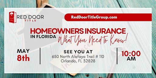 Primaire afbeelding van Homeowners Insurance in Florida: What You Need to Know