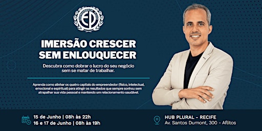 Hauptbild für IMERSÃO CRESCER SEM ENLOUQUECER