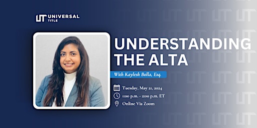 Understanding the ALTA