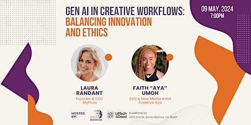 Hauptbild für Gen AI in Creative Workflows: Balancing Innovation and Ethics