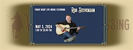 Rob Stevenson Friday Night Live Music at Woodbridge Crossing  primärbild