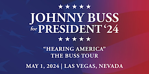 Hauptbild für Hearing America: The Buss Tour - Las Vegas, Nevada
