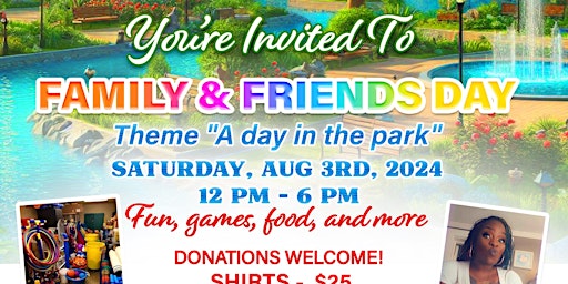 Imagen principal de Family and friends "A day in the park "