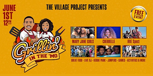 Hauptbild für Grillin’ in the Mo’: Free Concert & Family BBQ ft. The Mary Jane Girls & Cherrell & More!