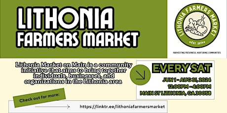 Lithonia Farners Market - Outdoor Pop Up Shop (Vendors Needed)