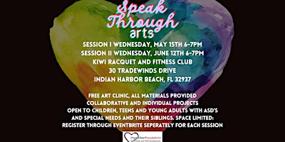 Speak Through Arts~May primary image