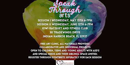Speak Through Arts~June primary image