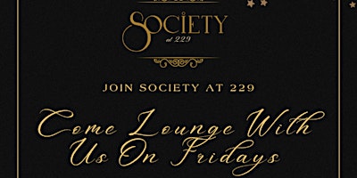 Imagem principal do evento Lounge With Society @ 229