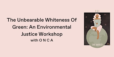 The Unbearable Whiteness Of Green: An Environmental Justice Workshop