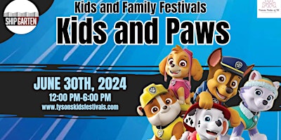Image principale de Kids and Paws Hosts Kids and Family Festival