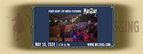 MayDay Friday Night Live on Pop's Patio primary image