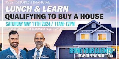 Primaire afbeelding van West Shores Financial "Lunch & Learn" May 11th