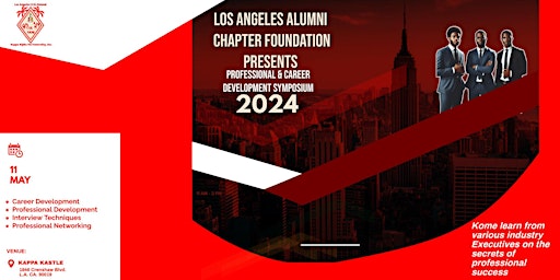Imagem principal do evento L.A. Alumni Foundation: Professional & Career Development Symposium 2024