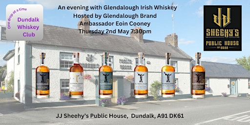 Imagem principal do evento Glendalough Irish Whiskey Tasting Event