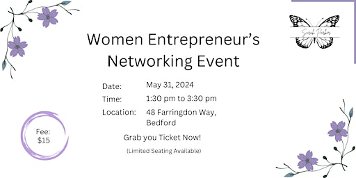 Hauptbild für Women Entrepreneur’s Networking Event in Halifax, Nova Scotia